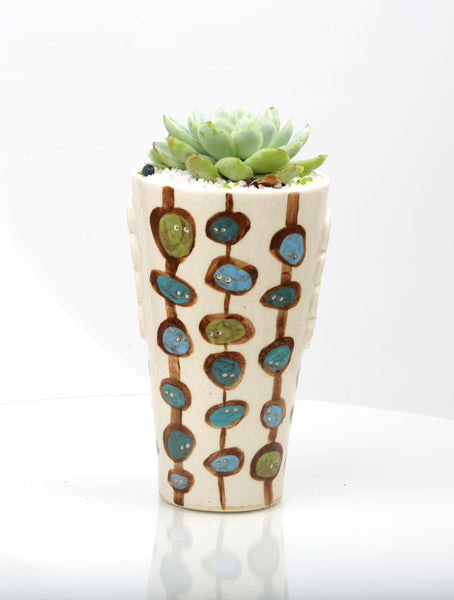 Vase : Social Media : Monolithic Society : Succulent