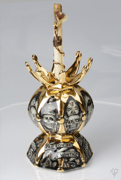 Vase : Poetry in Pottery : The Bonfire of our Vanities