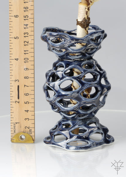 Vase : Poetry in Pottery : The Earth & The Moon : A Cosmic Fable