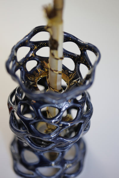 Vase : Poetry in Pottery : The Earth & The Moon : A Cosmic Fable