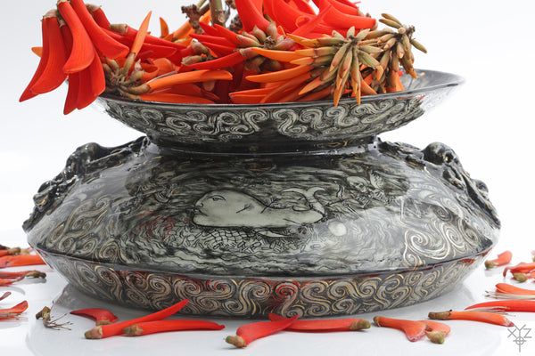 Vase : Poetry in Pottery : More Carbon Anyone?