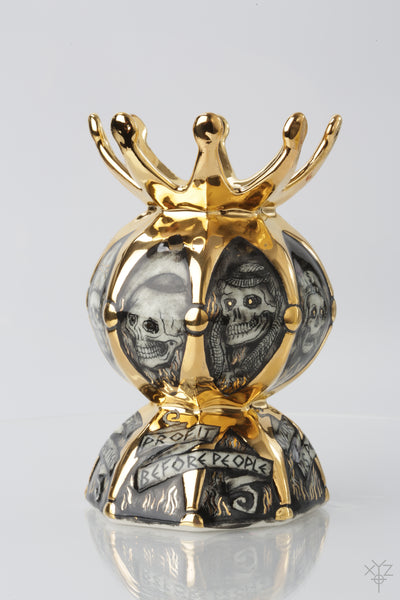 Vase : Poetry in Pottery : The Bonfire of our Vanities