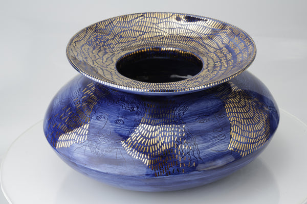 Vase : Poetry in Pottery : You are Music