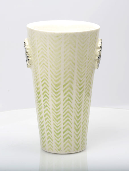 African Texture : Green : Cup 1