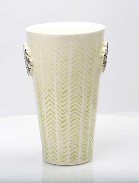 African Texture : Green : Cup 1