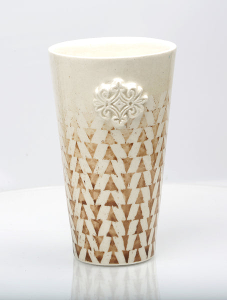 African Texture : Brown : Cup 3