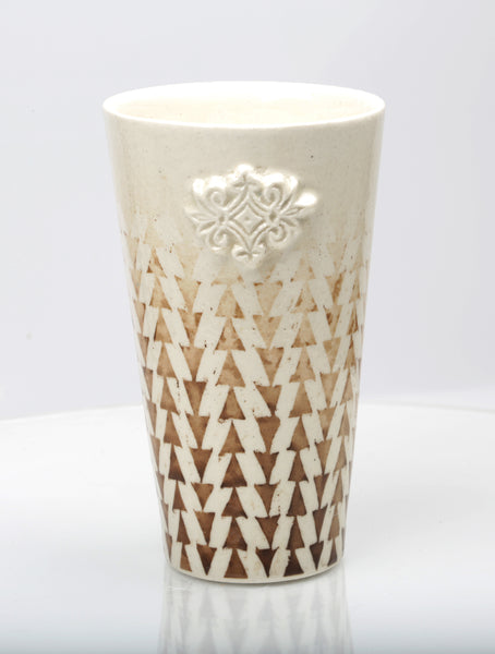 African Texture : Brown : Cup 3