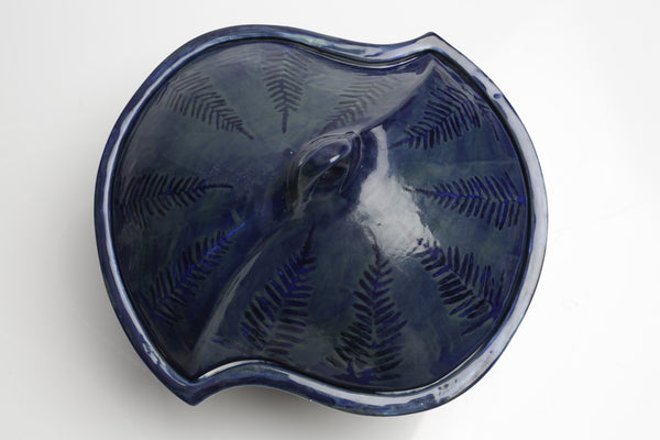 Luminous Blue Fern
