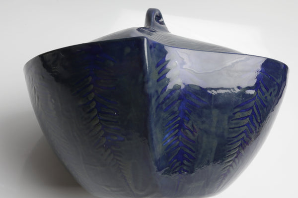 Luminous Blue Fern