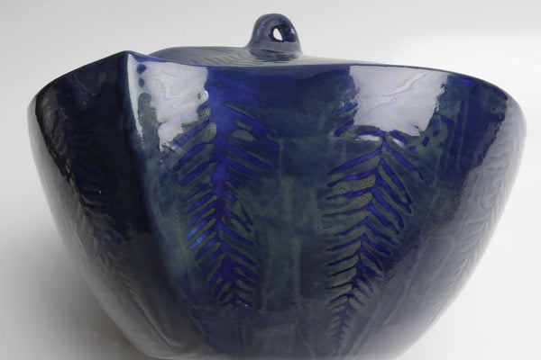 Luminous Blue Fern