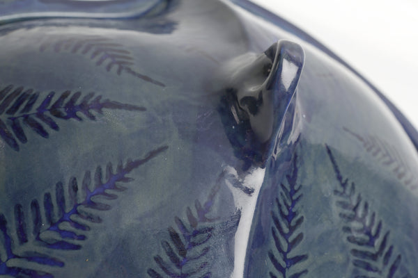 Luminous Blue Fern