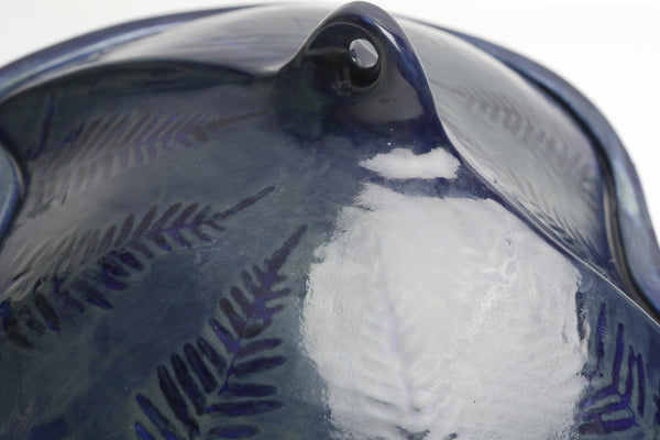 Luminous Blue Fern