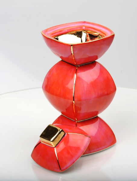 Dimensional Play : Olive Oil Holder : Cherry Red