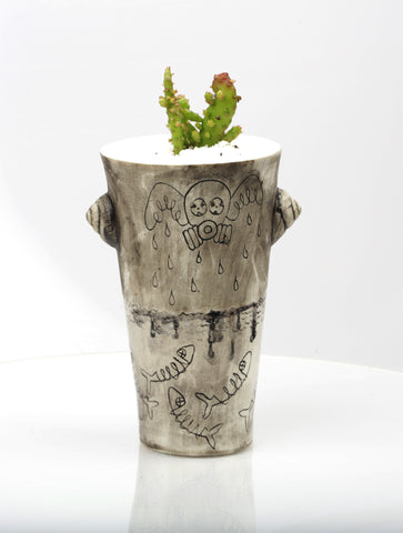 Vase : How we consummate Mother Earth : Succulent 2