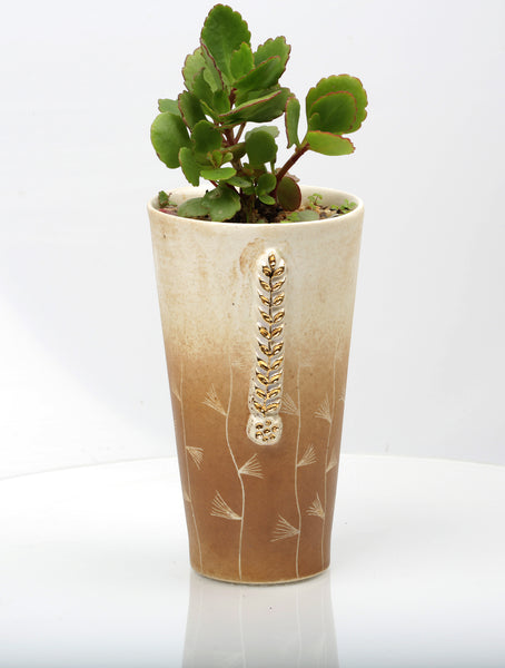 Vase : Fynbos brown : Succulent 3