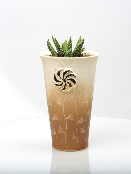 Vase : Fynbos brown : Succulent 4