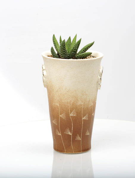 Vase : Fynbos brown : Succulent 4