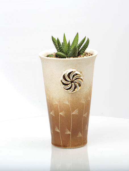 Vase : Fynbos brown : Succulent 4