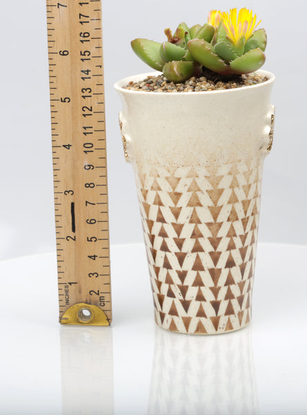 Vase :African Texture : Succulent 2