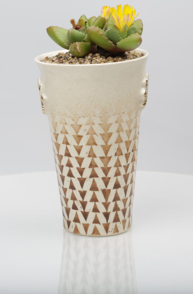 Vase :African Texture : Succulent 2