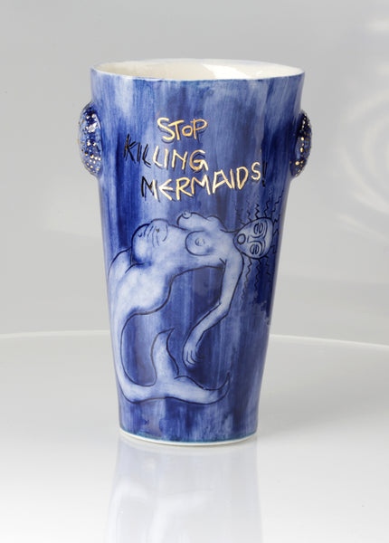 Blue Cup Urchin : Stop Killing Mermaids!