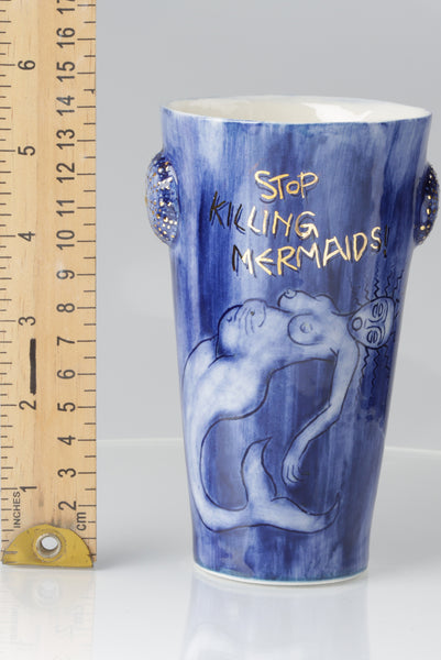 Blue Cup Urchin : Stop Killing Mermaids!