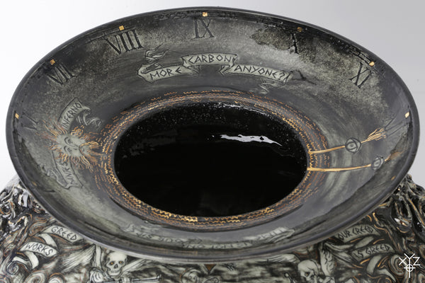 Vase : Poetry in Pottery : More Carbon Anyone?
