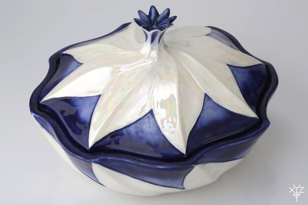 Serving Dish : Pearl Leaf